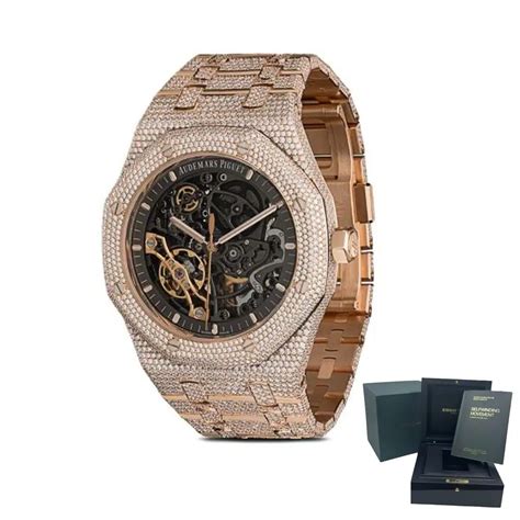 fully iced out audemars piguet replica|audemars iced out piguet.